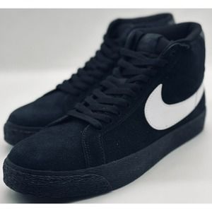 NEW Nike SB Zoom Blazer Mid Black White 864349-007 Men's Size Multi